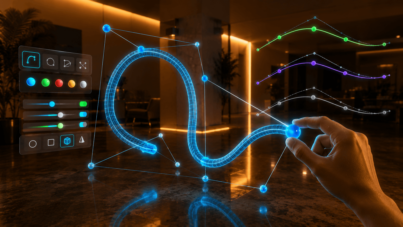 Spline Visualization System