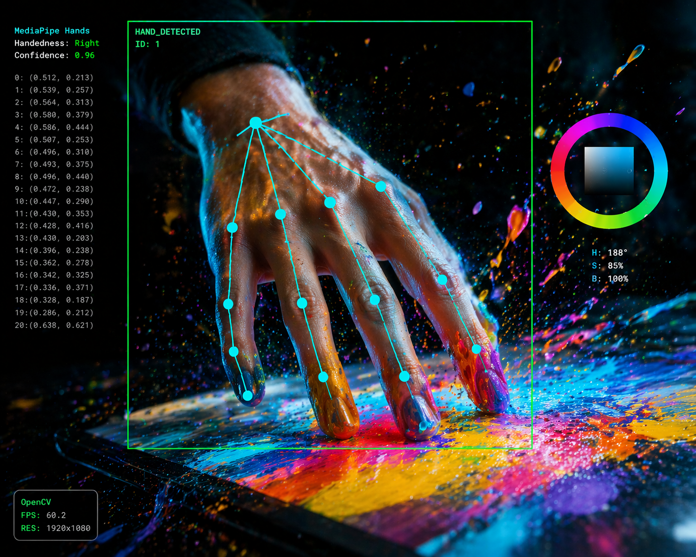 AI-Paint Gesture Canvas